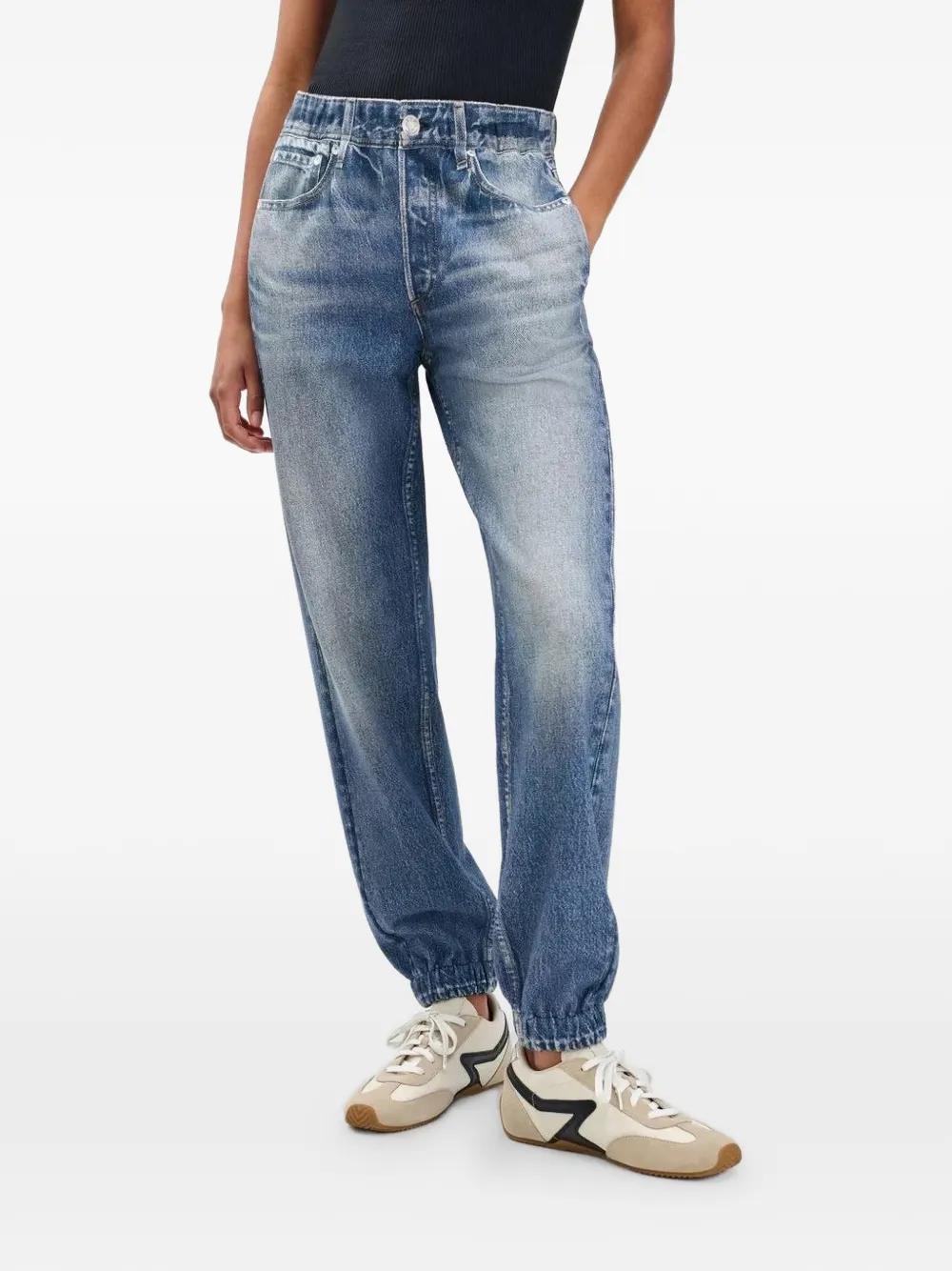  Rag & Bone Miramar Tapered Jeans - Blue 