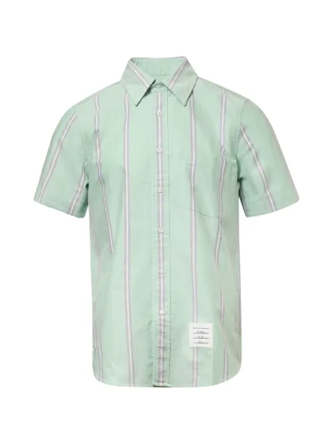 Thom Browne straight fit striped shirt