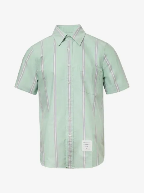 Thom Browne straight fit striped shirt