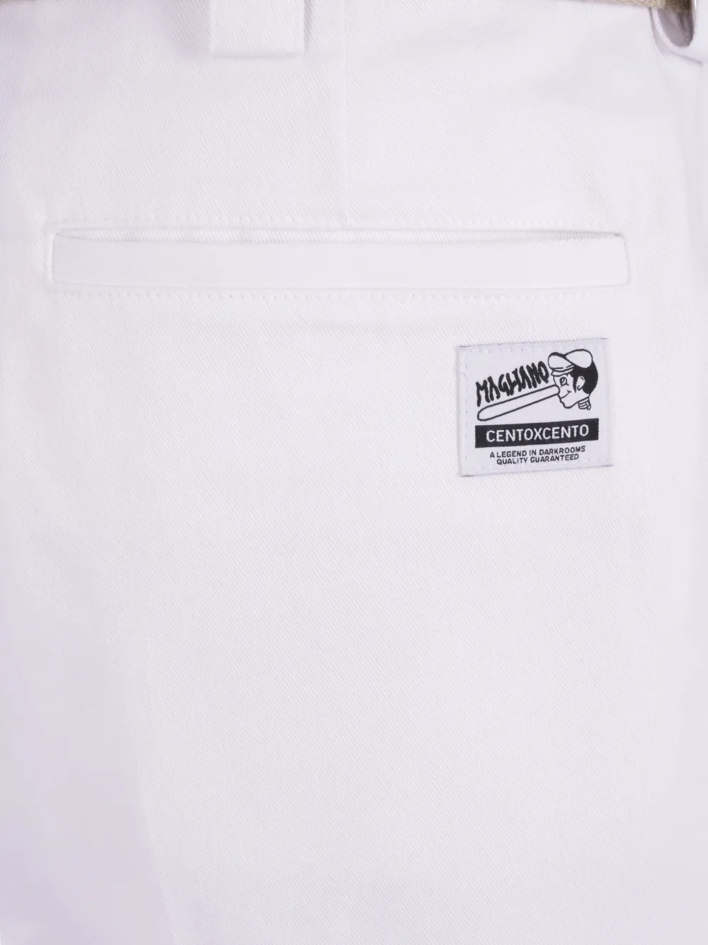 Magliano Broek met ceintuur Wit