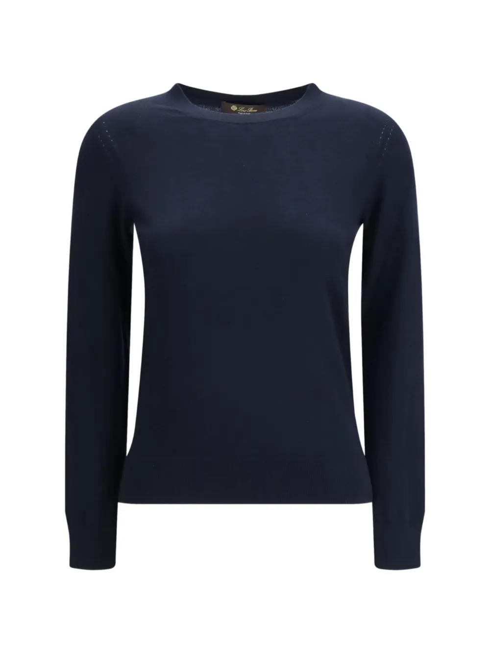 Loro Piana Piuma crew-neck sweater - Blu