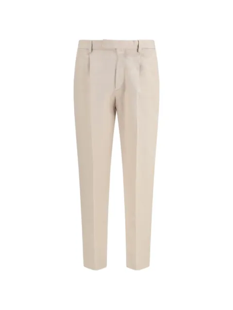 Zegna pantalones plisados