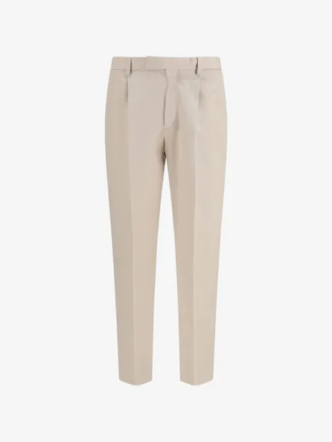 Zegna pleated trousers