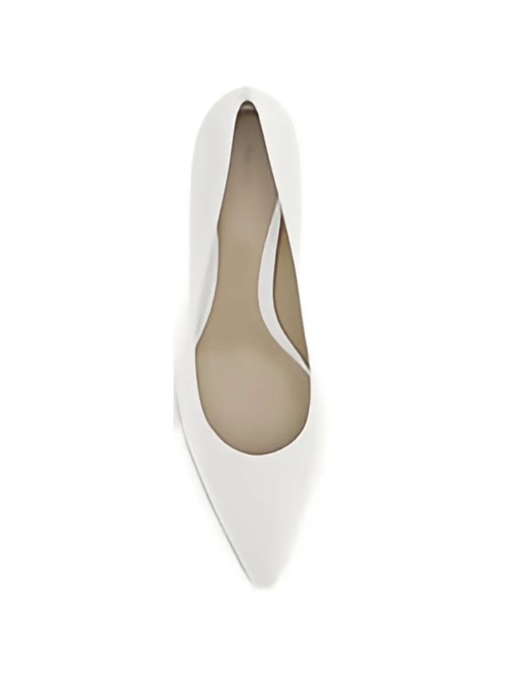 The Row Liisa kitten-heel sandals Wit