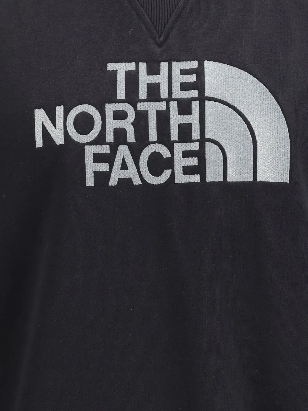 The North Face Drew Peak sweater met logo en ronde hals Zwart