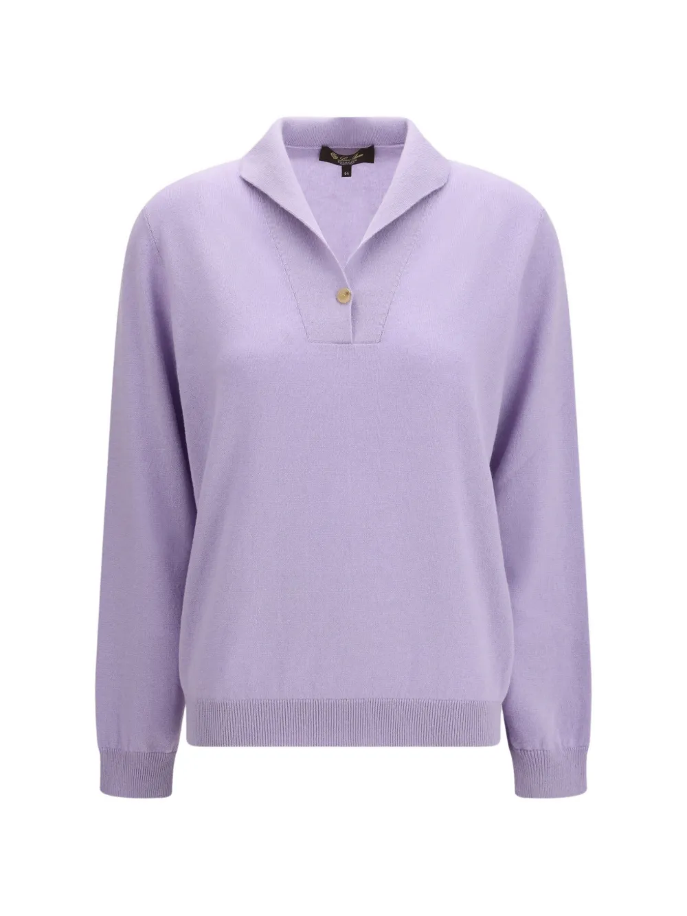 Loro Piana Sergio one-button polo shirt - Violett