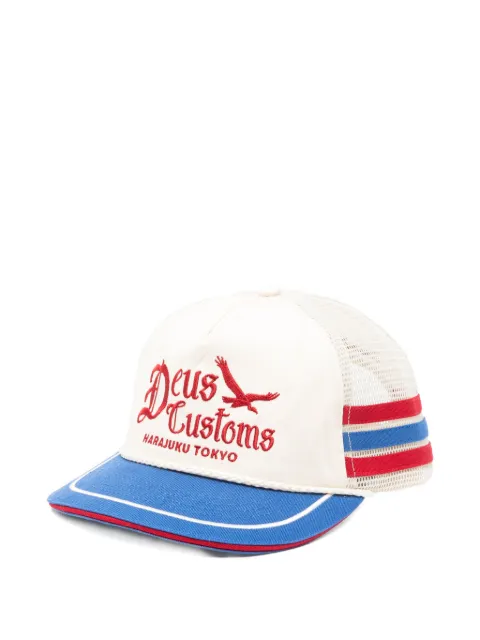 Deus Ex Machina Beep-Beep embroidered trucker hat