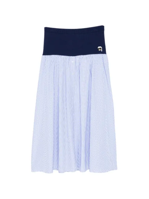 Karl Lagerfeld waistband skirt