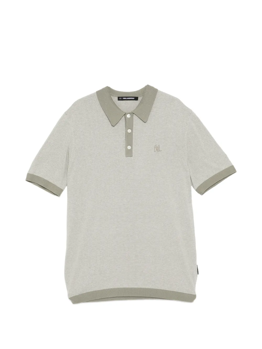 Karl Lagerfeld Ottoman polo shirt - Grau