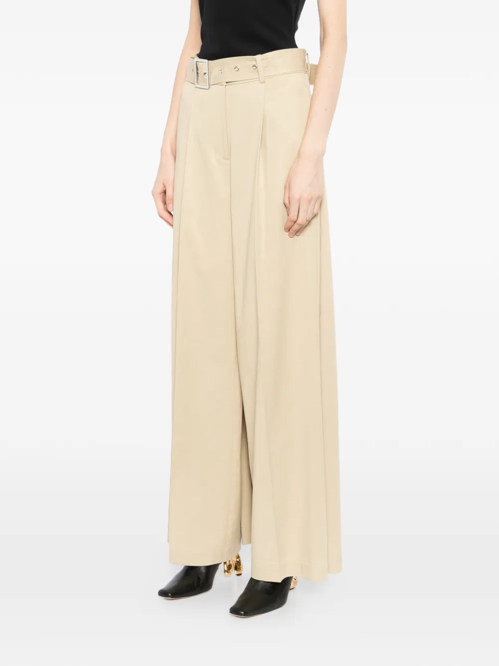 Karl Lagerfeld Plooibroek Beige