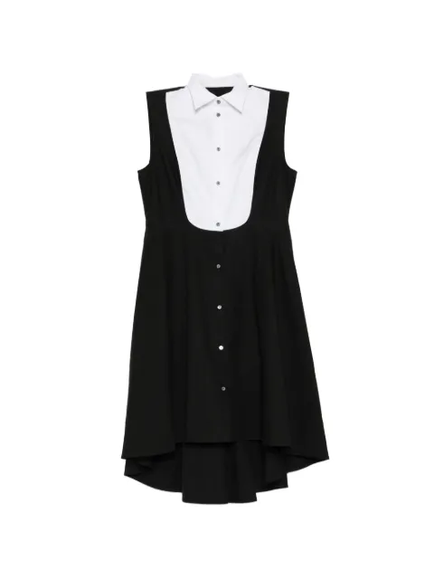 Karl Lagerfeld vestido camisero con moño