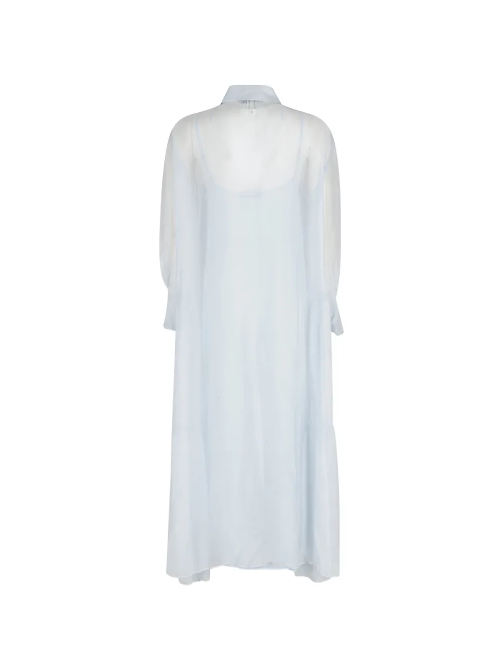  Seventy Long-sleeve Maxi Dress - Blue 
