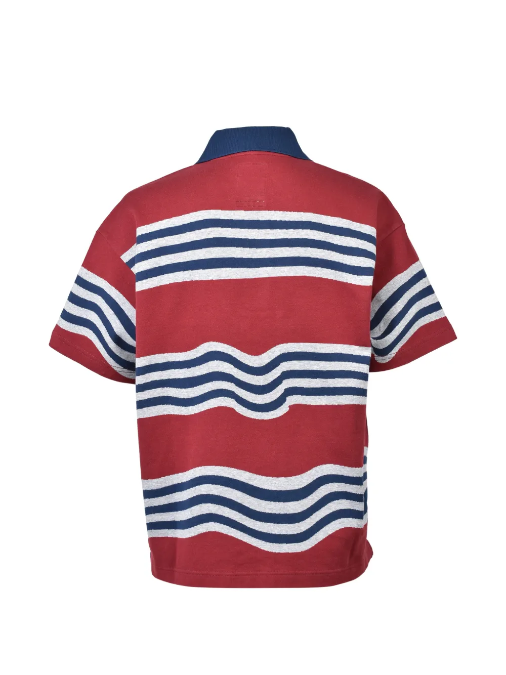Napa By Martine Rose Ego SS gestreept poloshirt Rood