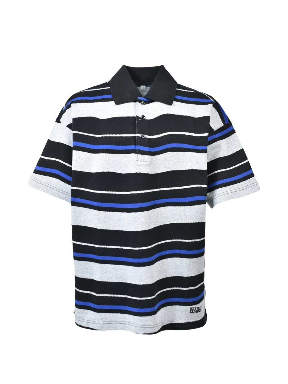 Napa By Martine Rose Polo Ego SS a righe - Nero