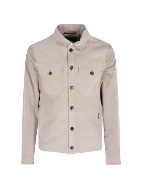 Moorer button chest-pockets shirt jacket