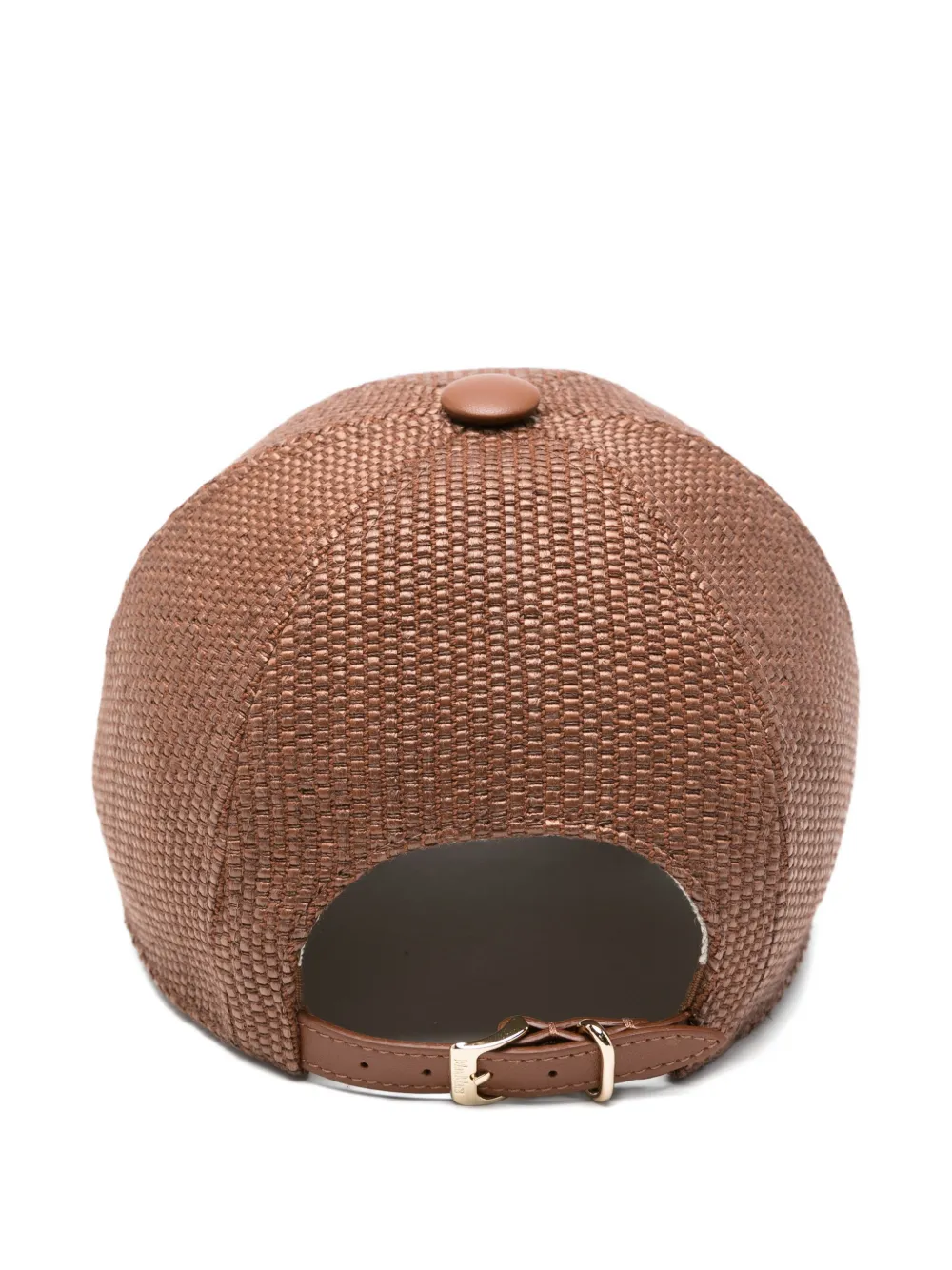  Max Mara Mxacircense Embellished Baseball Cap - Brown 