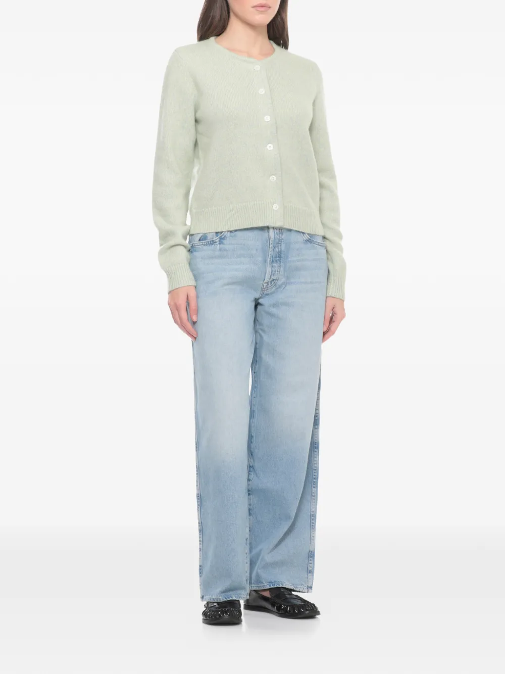  Mother Wide Leg Jeans - Blue 