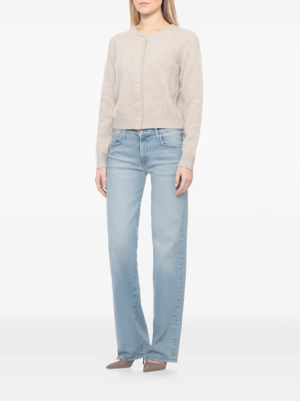  Mother Mid Rise Jeans - Blue 
