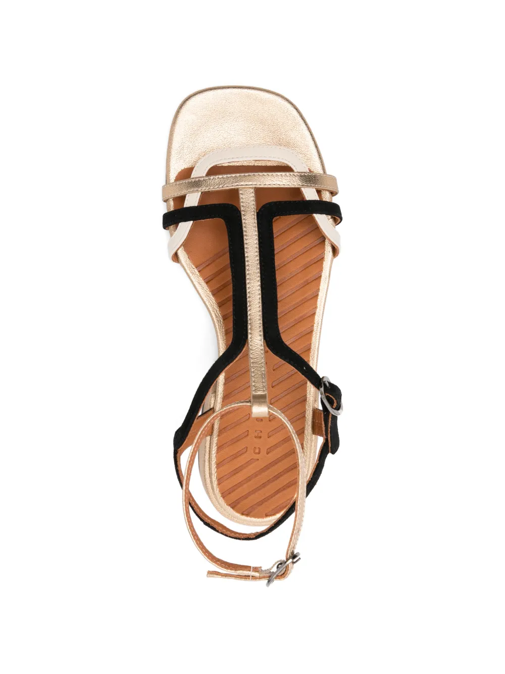 Chie Mihara Tylala sandalen met bandje Goud