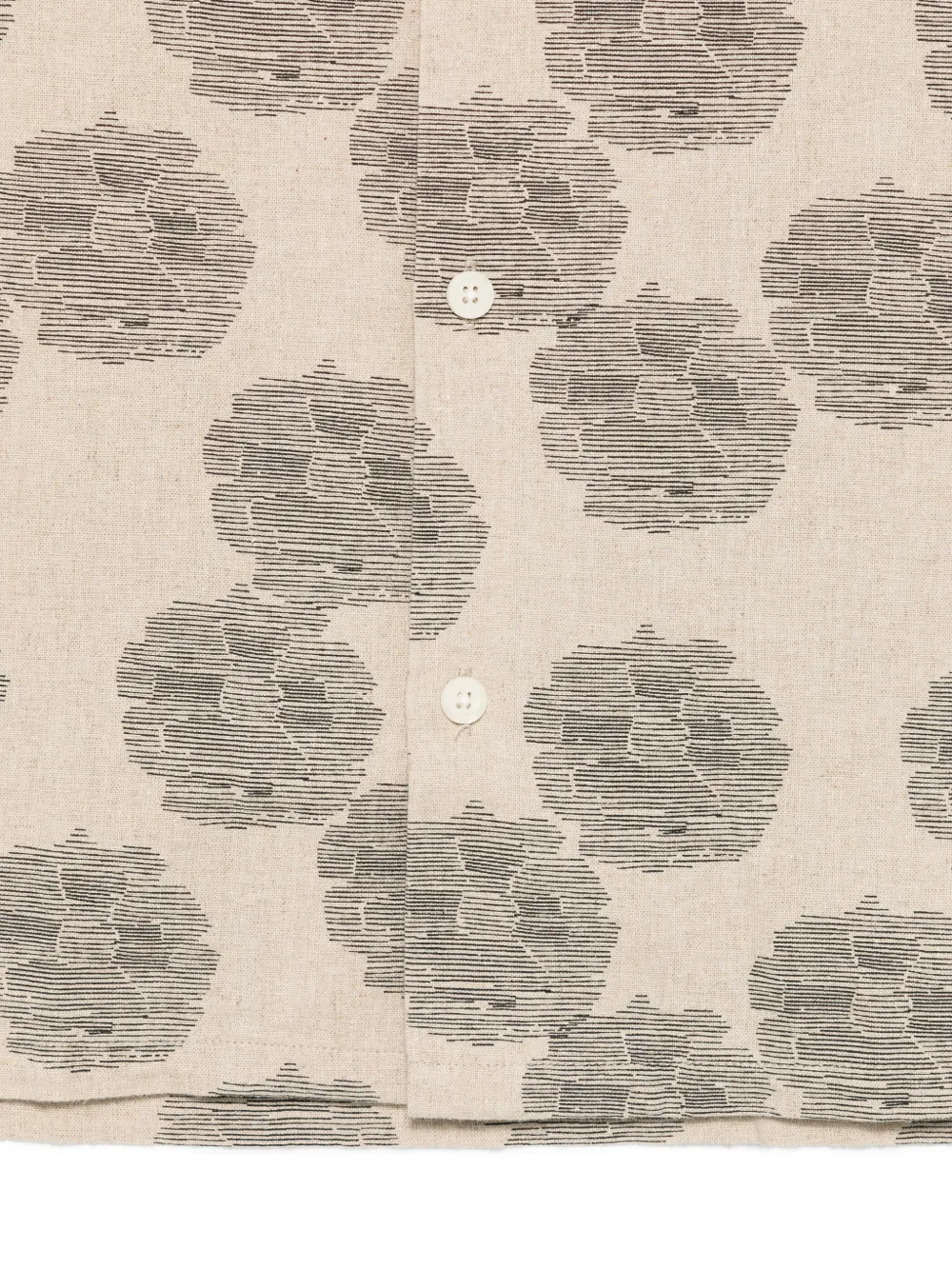  Nn07 Ole Floral Shirt - Neutrals 