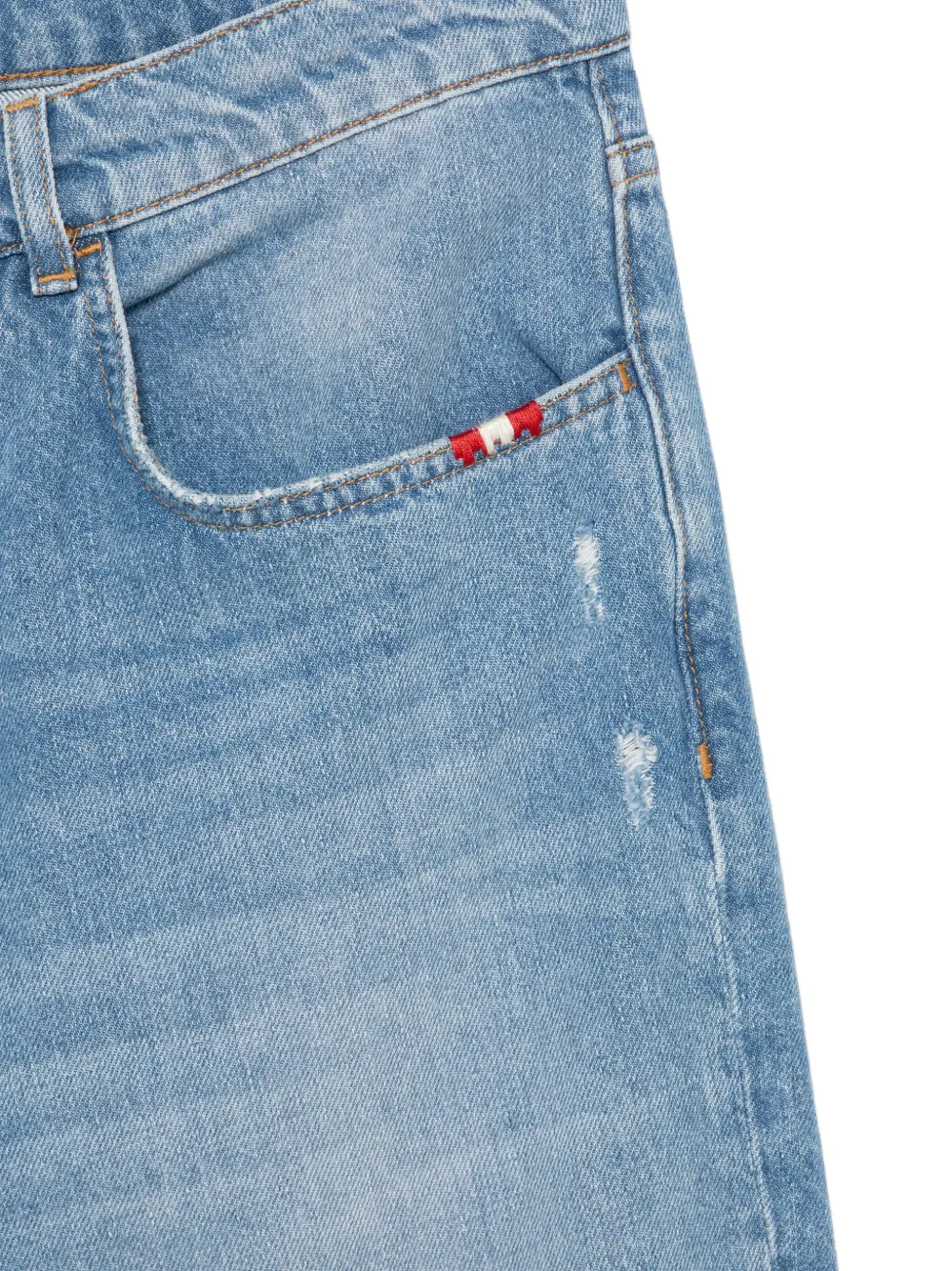  Amish Jeremiah Five-pocket Jeans - Blue 