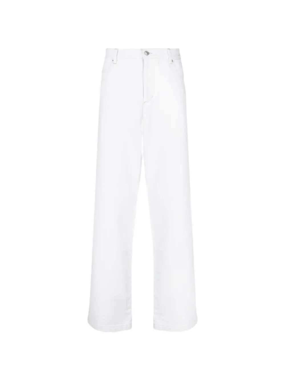 MARANT Jorje cotton jeans - Bianco
