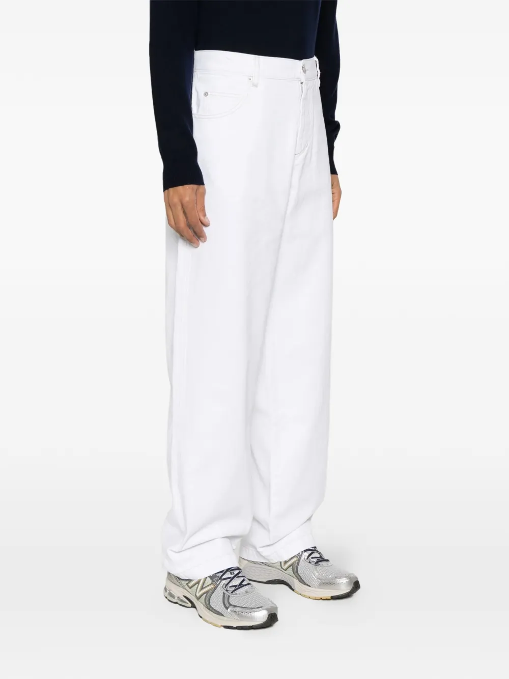  Marant Vaqueros Jorje De Algodón - Blanco 