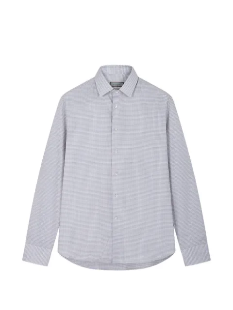 Canali patterned cotton shirt