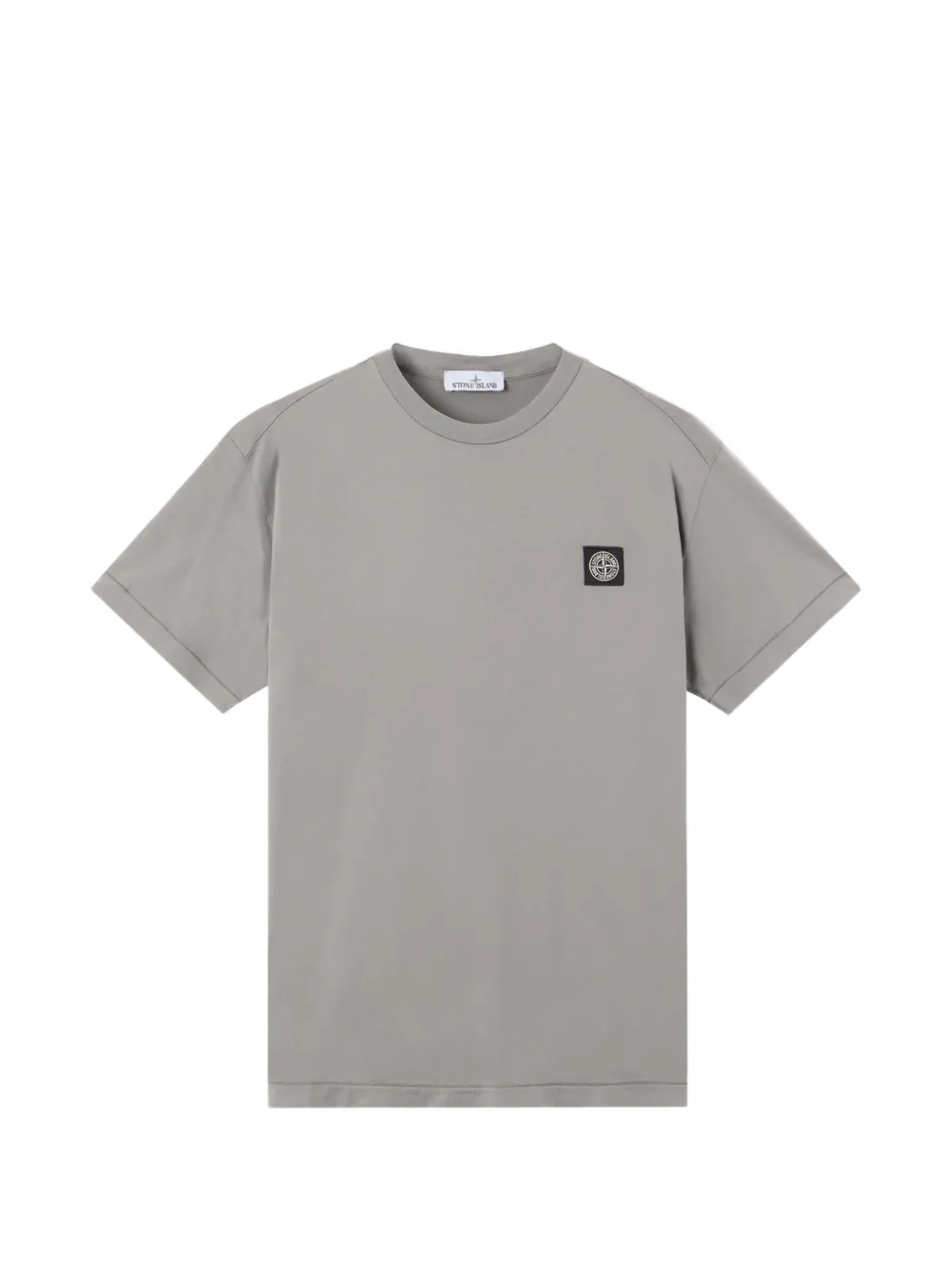 Stone Island patch T-shirt - Grau