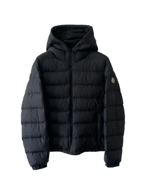 Prada Re-Nylon クロップド ダウンジャケット | ブラック | FARFETCH JP