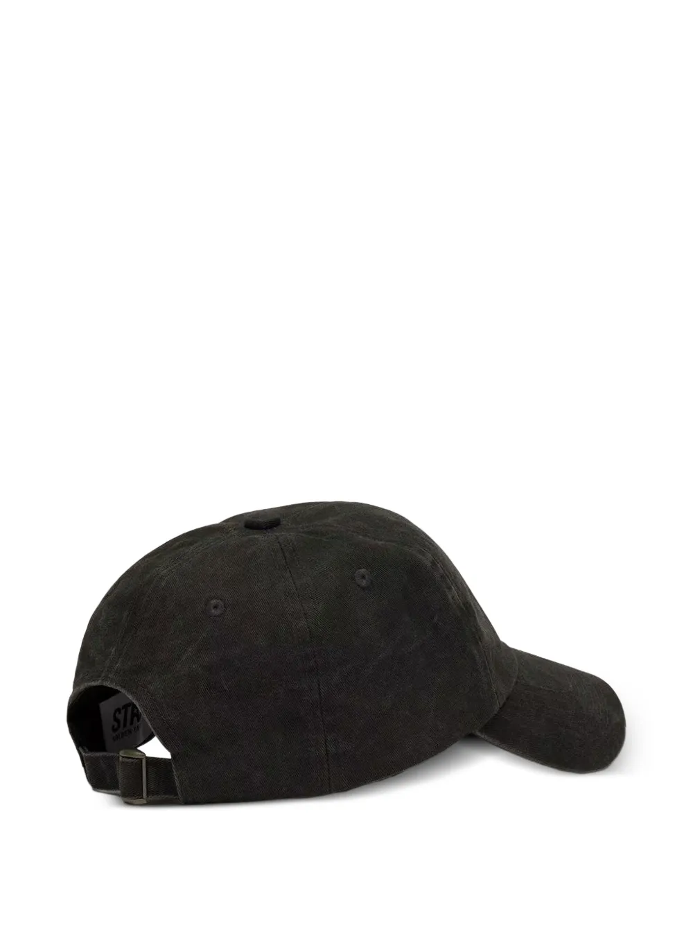  Golden Goose Washed Baseball Cap - Black 