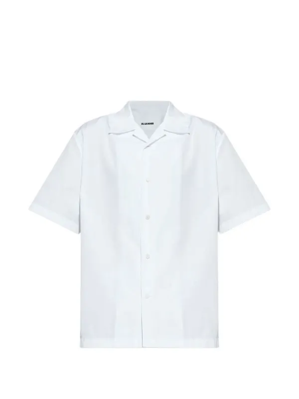 Jil Sander Short-sleeve Shirt in White