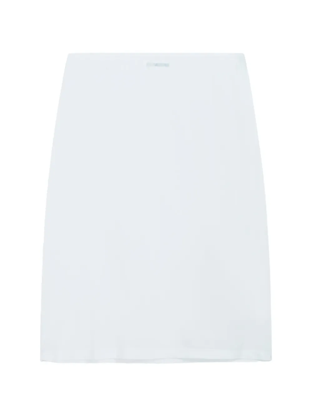 Jil Sander Minigonna con logo - Bianco