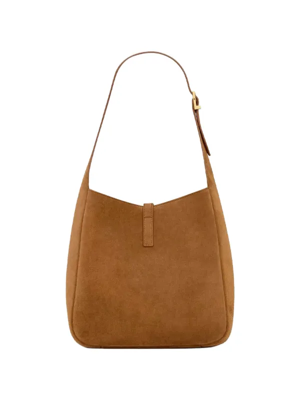 Saint Laurent レザー ショルダーバッグ | ブラウン | FARFETCH JP