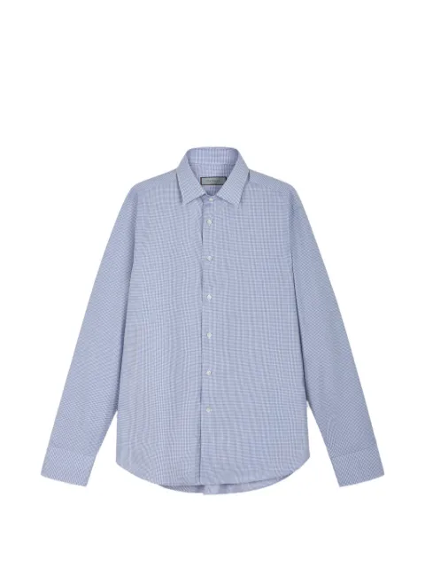 Canali long-sleeve checked shirt