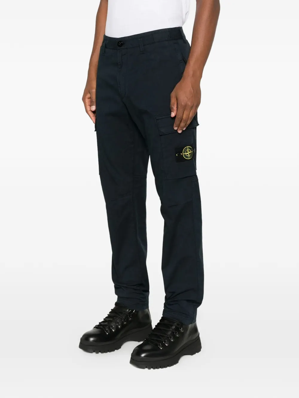 Stone Island Cargo broek Blauw