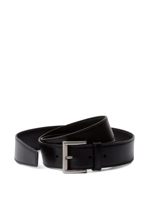 Prada buckled leather belt