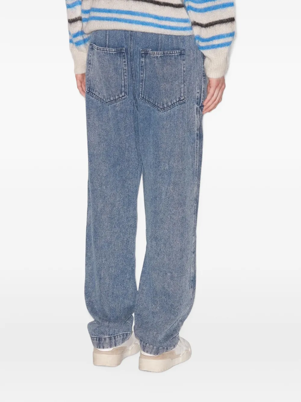 MARANT Jeans met elastische tailleband Blauw