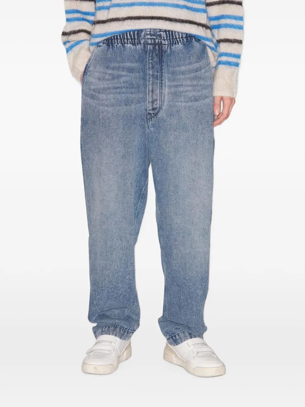 MARANT Jeans met elastische tailleband Blauw