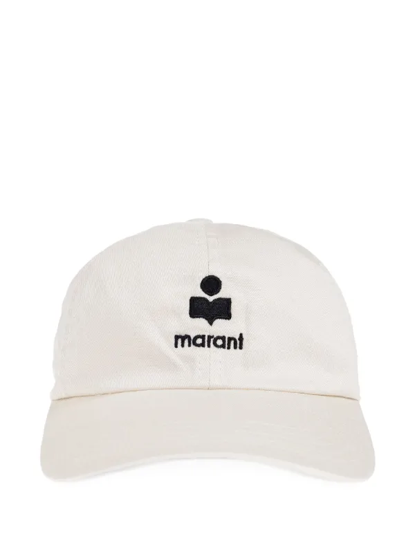 ISABEL MARANT キャップ ISABEL MARANT ロゴ キャップ | ホワイト | FARFETCH JP