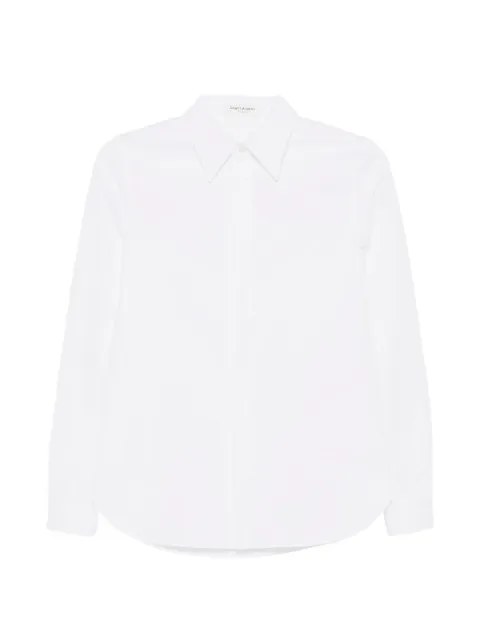 Saint Laurent camisa de seda