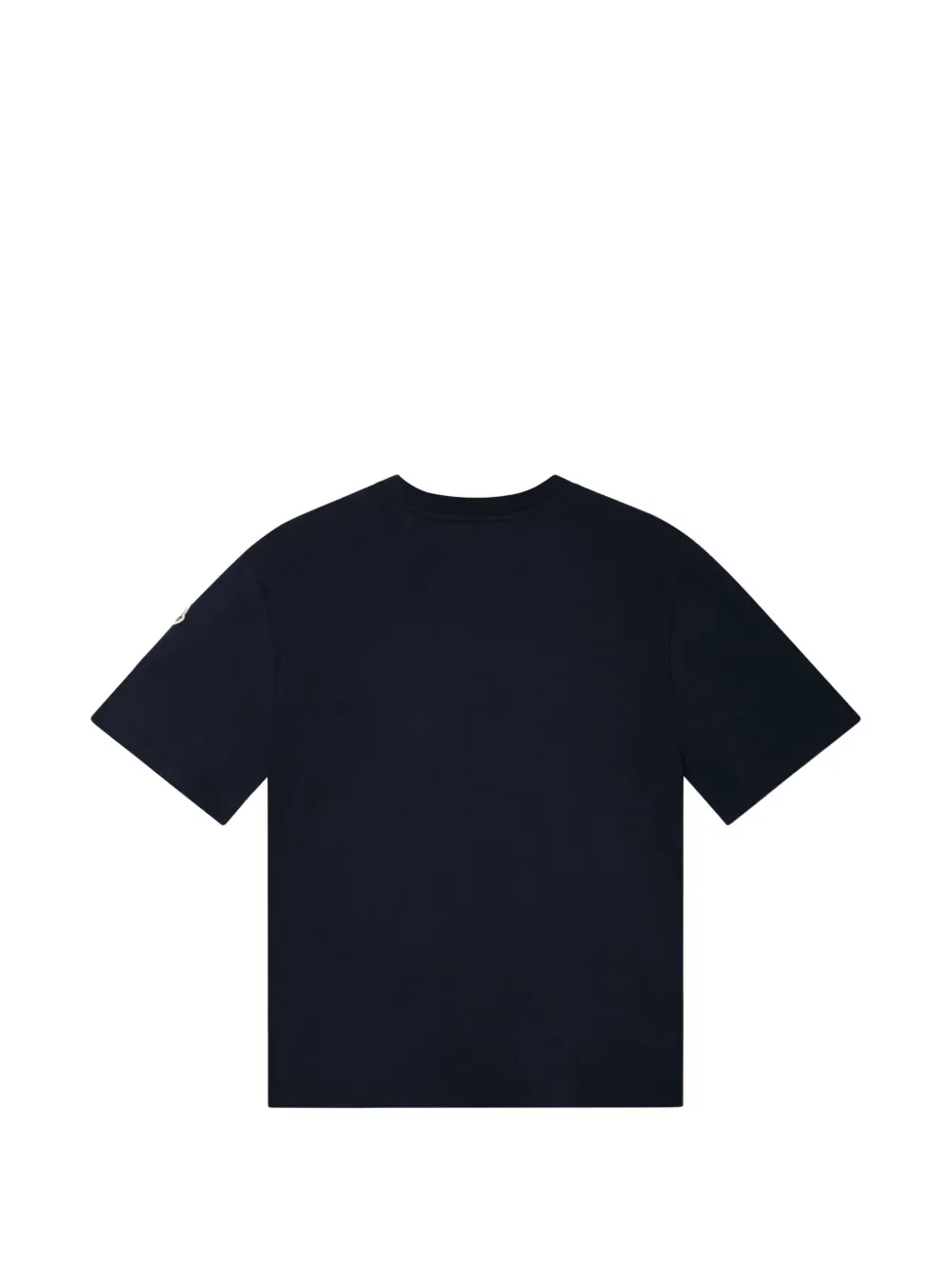  Moncler Embroidered-logo T-shirt - Blue 