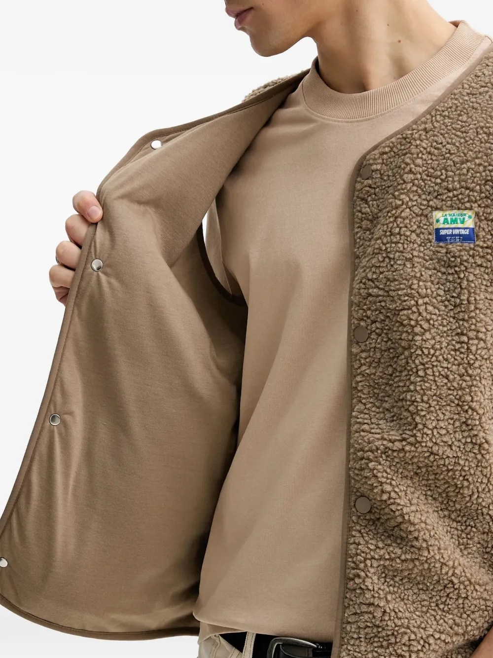 Button Sherpa Gilet