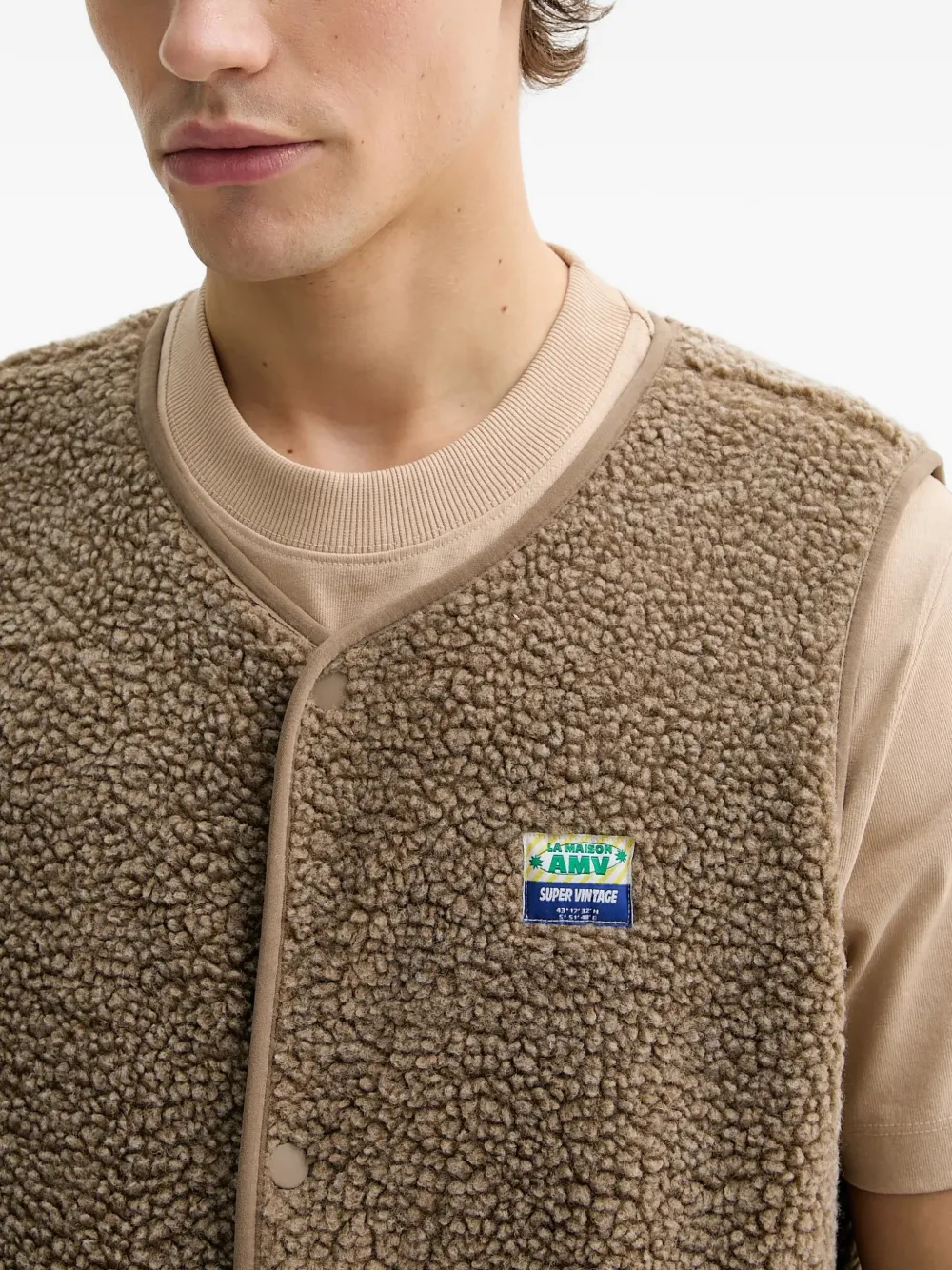 Button Sherpa Gilet