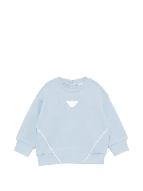 Emporio Armani Kids sudadera con logo