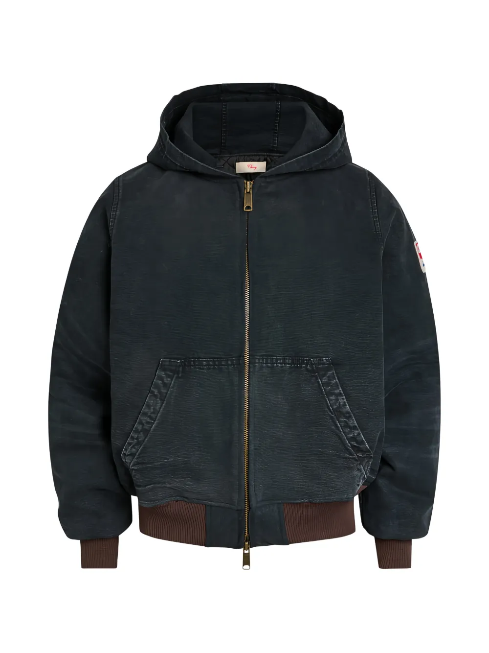 Cherry LA hooded zipped jacket - Nero