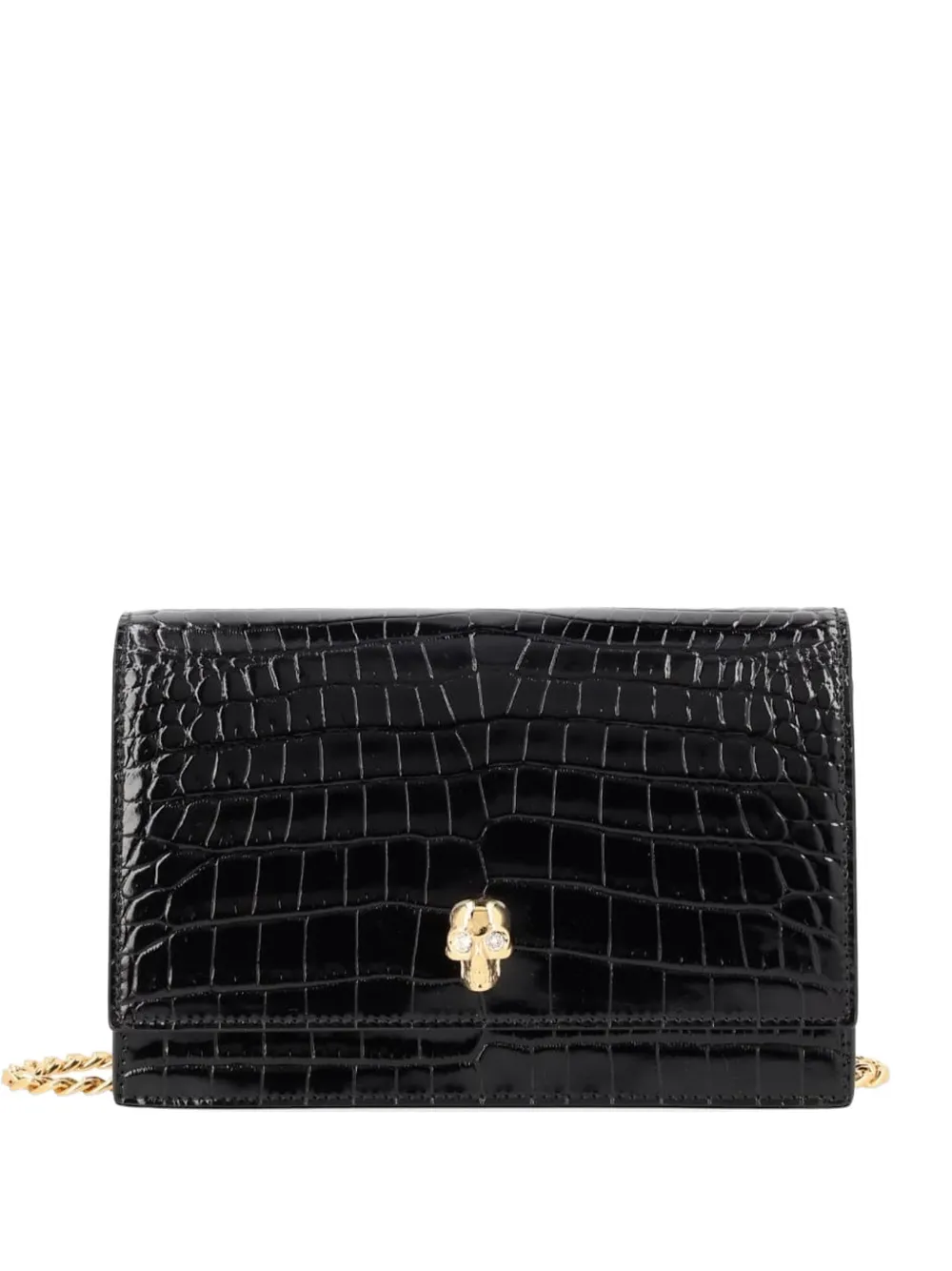 Alexander McQueen small Skull shoulder bag - Nero