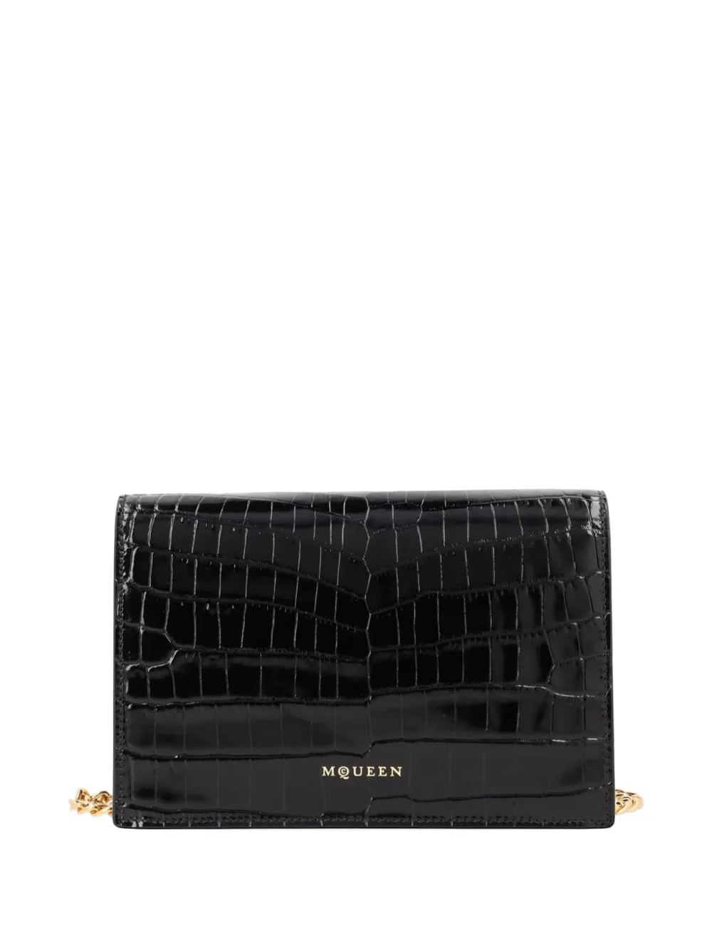 Alexander McQueen Skull kleine schoudertas Zwart