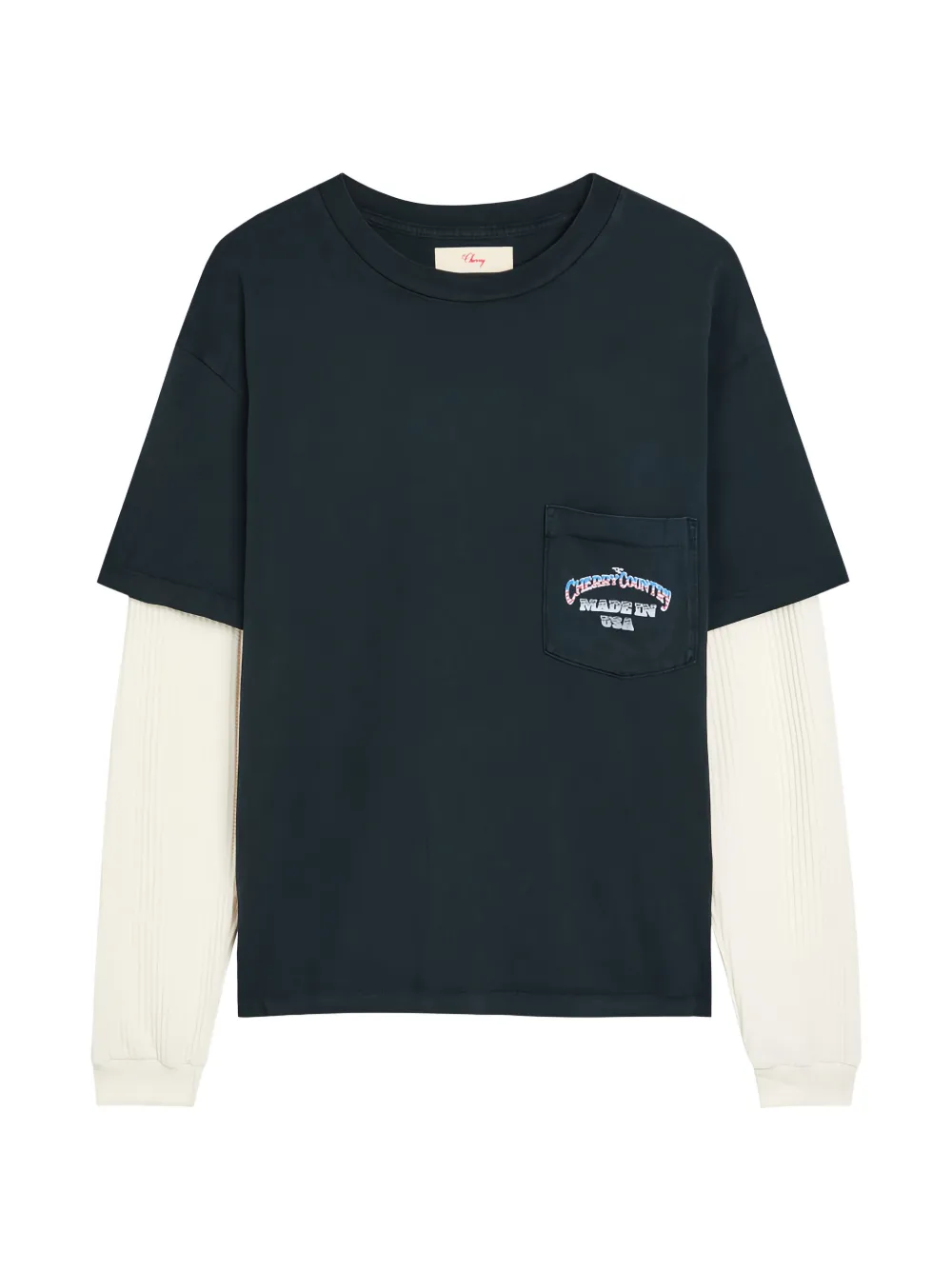 Cherry LA graphic T-shirt - Nero