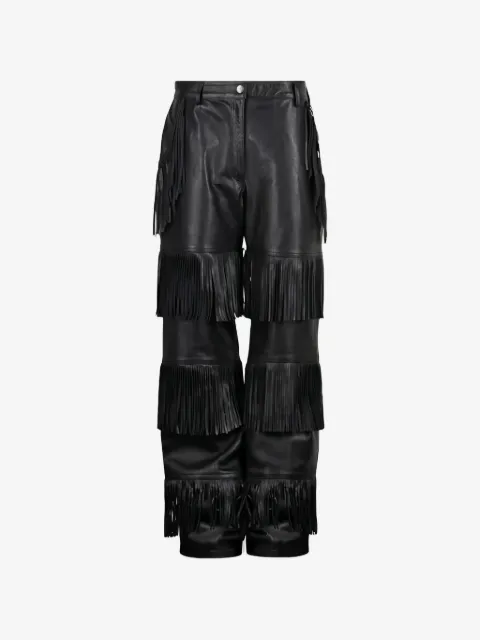 Martine Rose fringed trousers